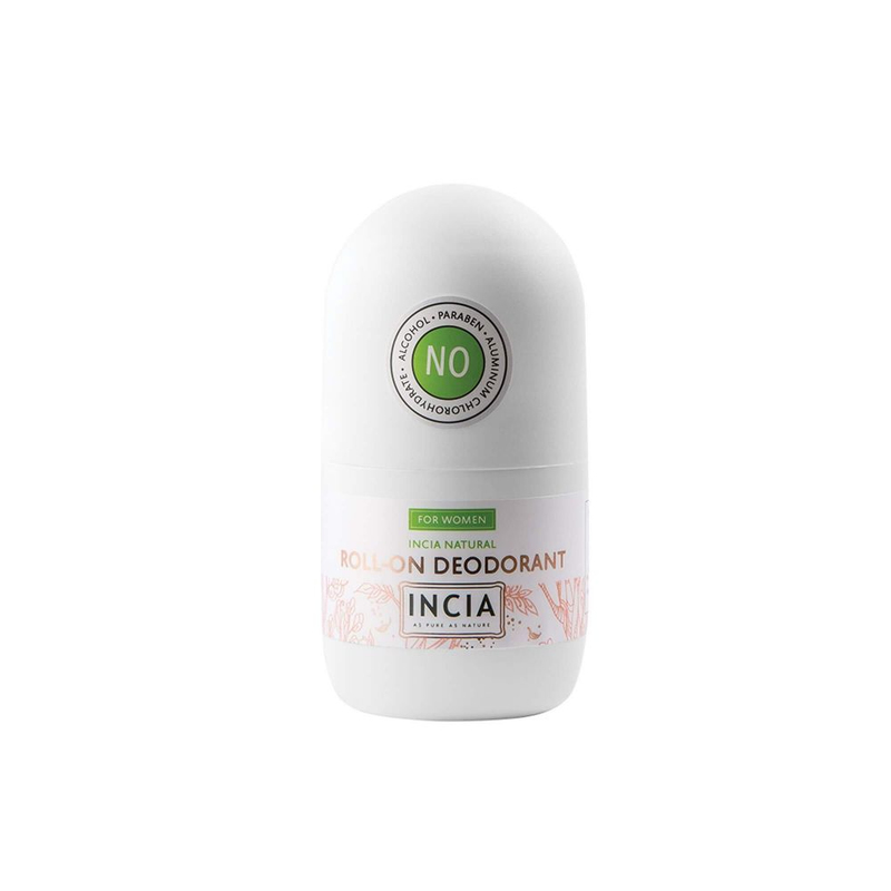 Incia Natural Roll-on Deodorant For Women 50 ml