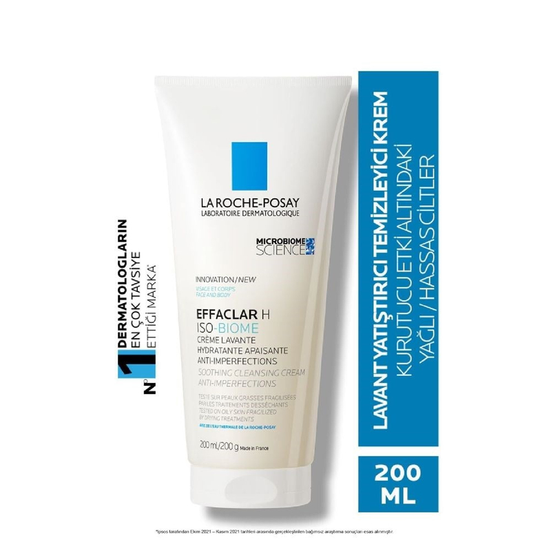 La Roche Posay Effaclar H Isobiome Lavant Temizleyici Krem 200 ml