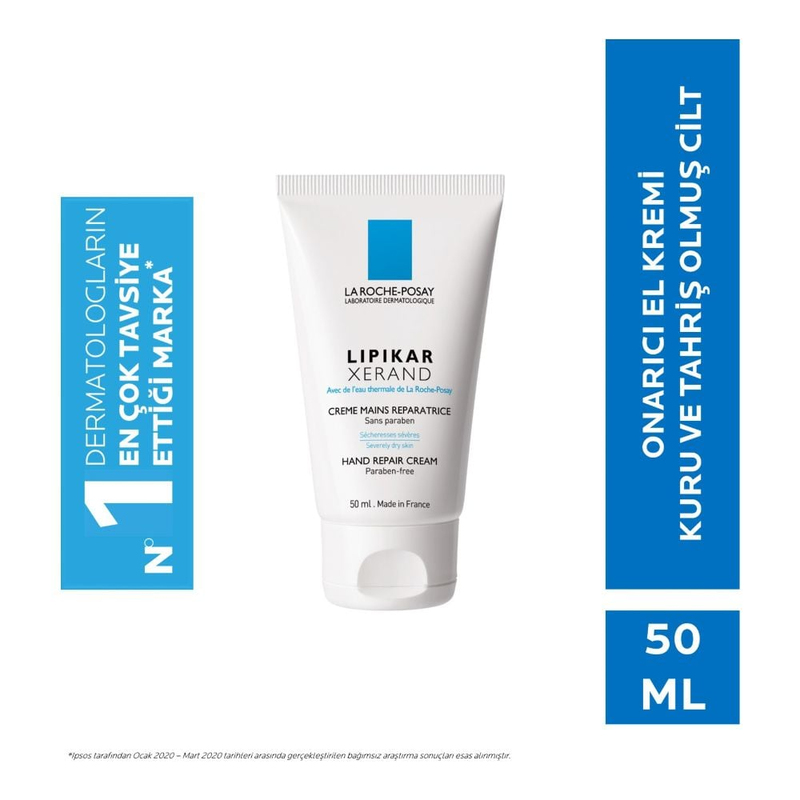 La Roche-Posay Lipikar Xerand Onarıcı&Yumuşatıcı Krem Kuru/Tahriş Olmuş Eller 50Ml