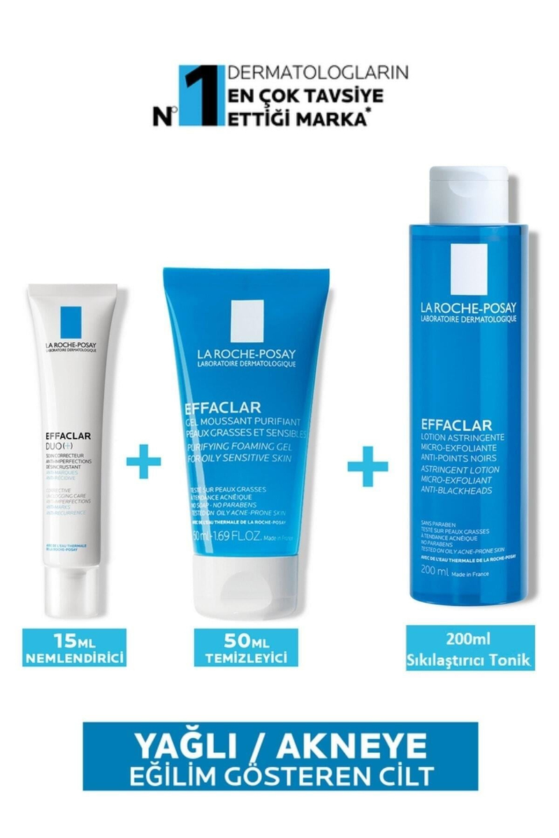 La Roche-Posay Tanışma Kiti + Effaclar Tonik 200ml