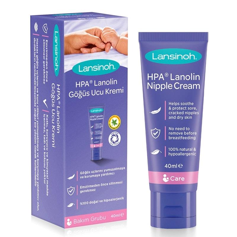 Lansinoh HPA® Lanolin Göğüs Ucu Kremi (40 ml)