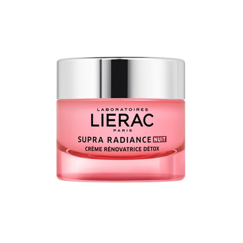 Lierac Supra Radiance Tüm Cilt Tipleri İçin Detoks Etkili & Işıltı Veren & Yenileyici Gece Kremi 50 ml