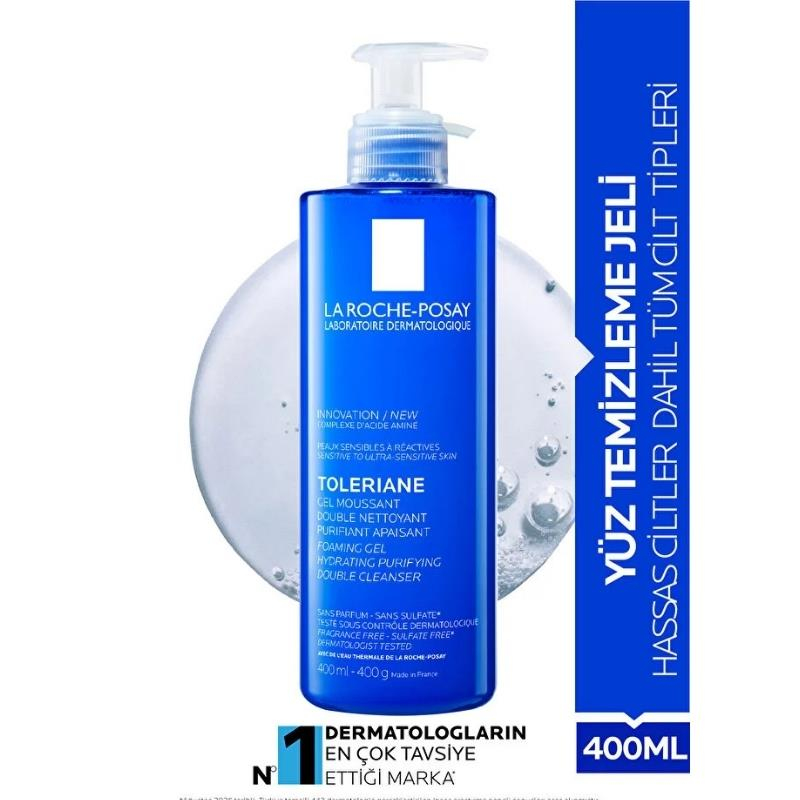 LRP Toleriane Tüm Ciltler Temizleme Jeli 400 ml