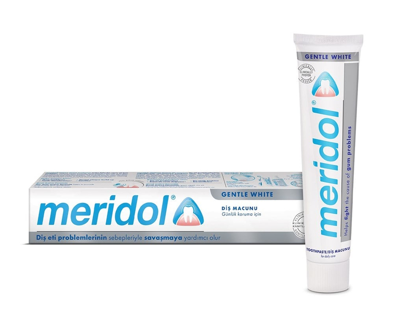 Merıdol Gentle White Beyazlatıcı Diş Macunu 75 ml