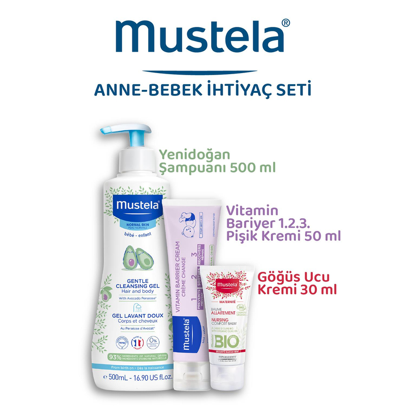 Mustela Anne-Bebek İhtiyaç Seti