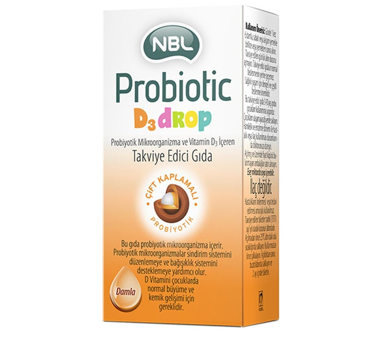 N-B-L Probiotic D3 Drop Vitamin 7.5 ml