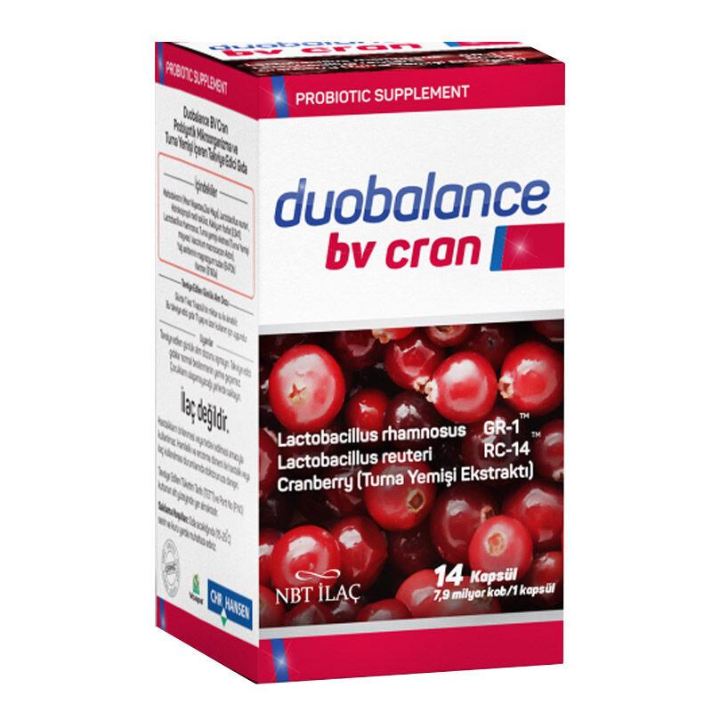 Nbt Duobalance Bv Cran Takviye Gıda 14 Kapsül