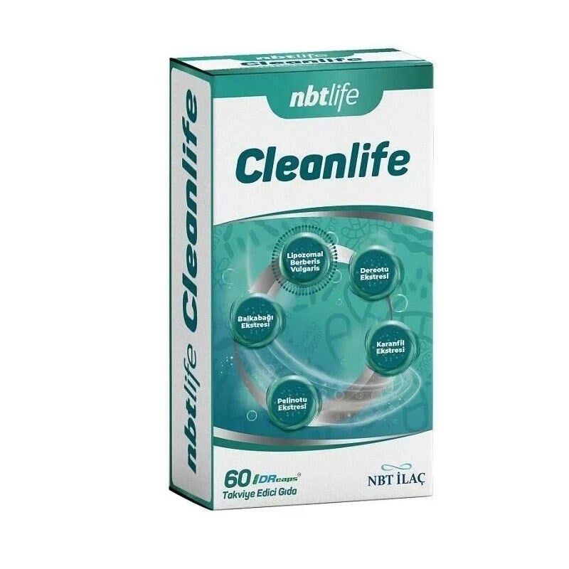 Nbt İlaç Nbt Life Cleanlife 60 Kapsül