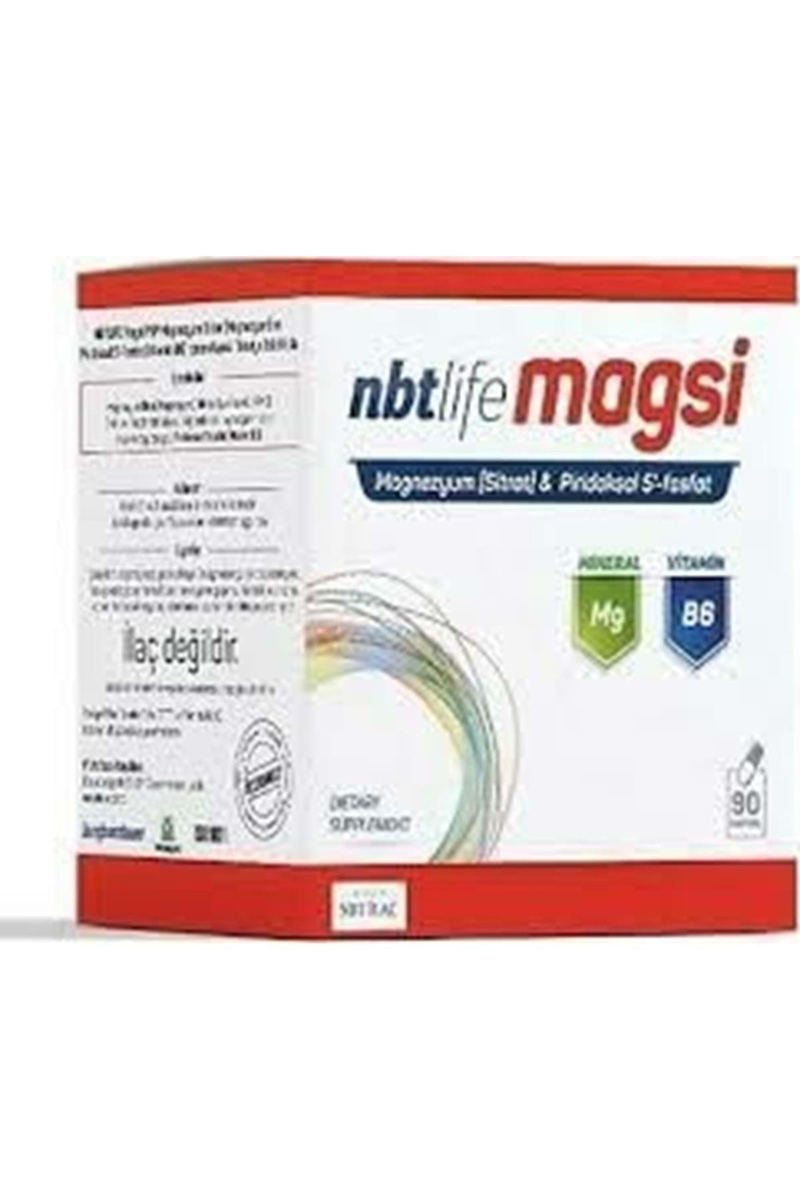 Nbtlife Magsi P5p Vitamin B6 90 Kapsül
