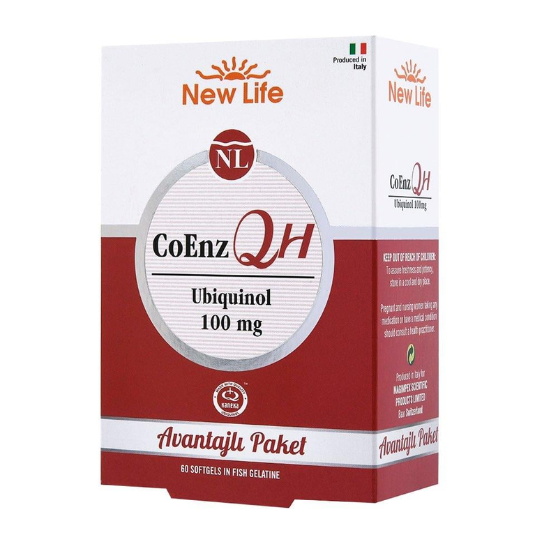 New Life CoEnz QH Avantaj Paketi 60 Kapsül
