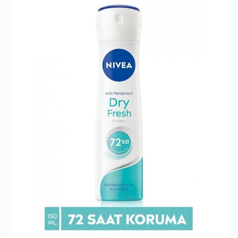Nivea Dry Fresh Kadın Sprey Deodorant 150 ml