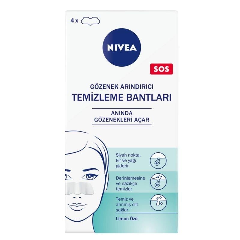 Nivea Gözenek Arındırıcı Temizleme Bantları 4lü