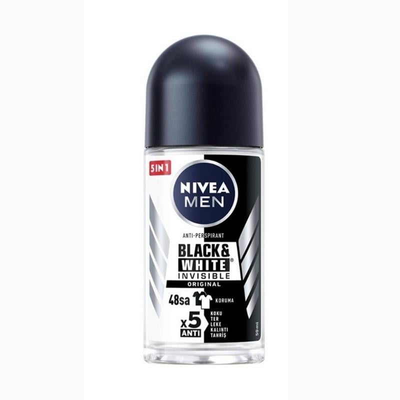 Nivea Men Black White Invisible Roll-On 50 ml