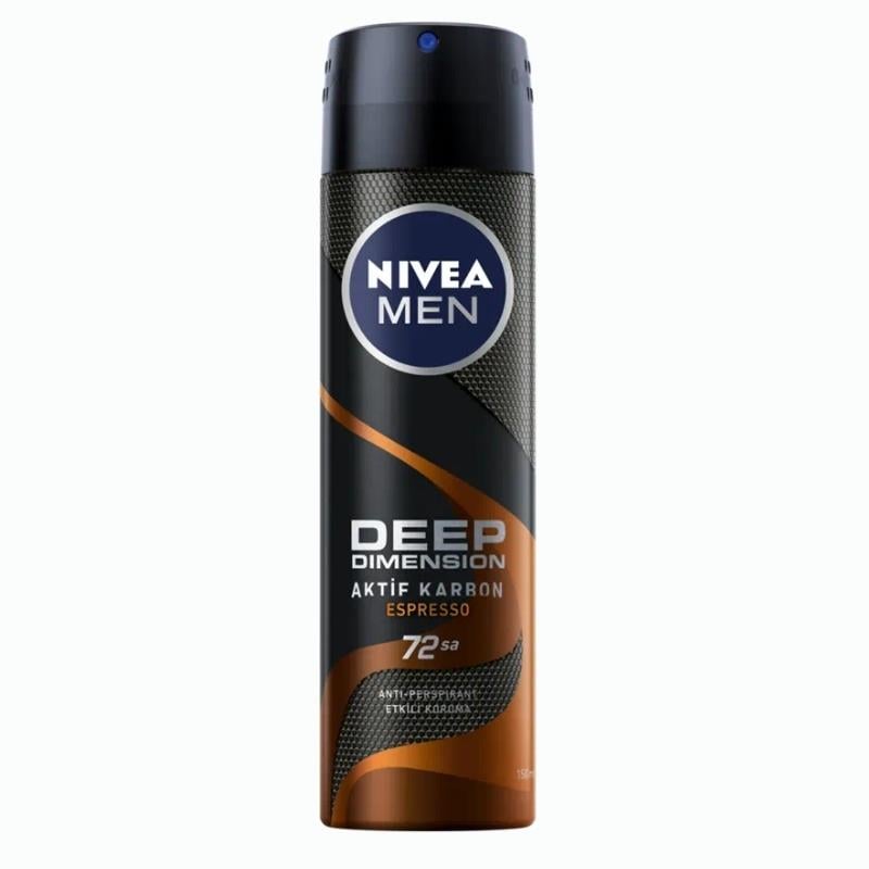 Nivea Men Deep Dimension Espresso Deodorant 150 ml
