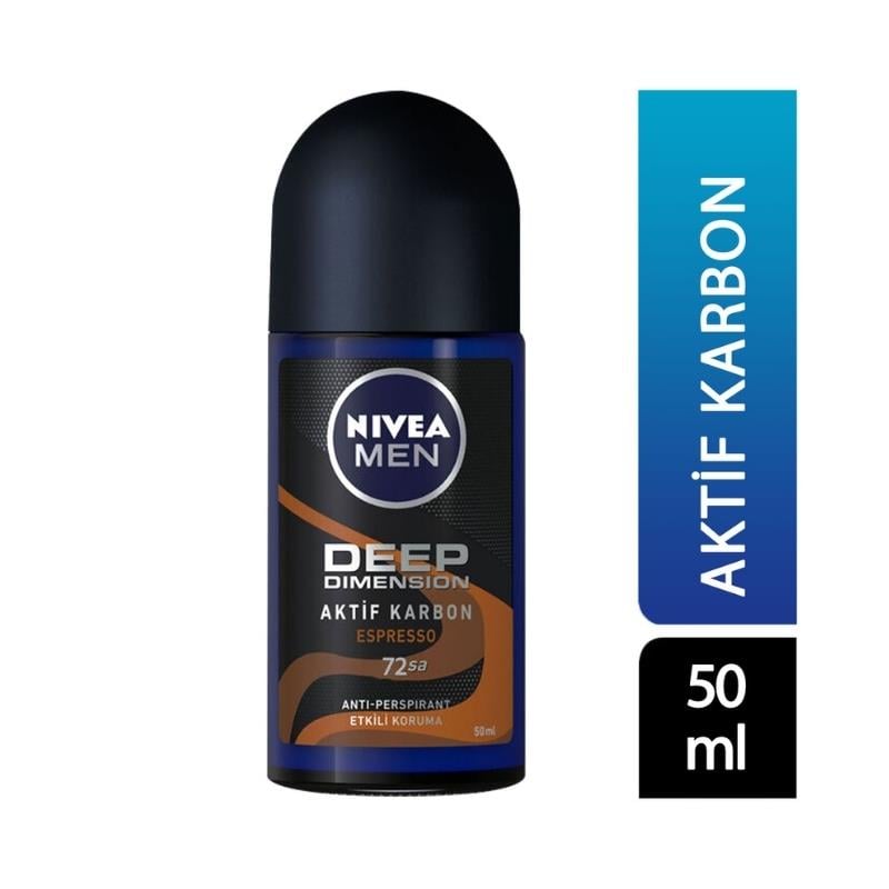 Nivea Men Deep Dimension Espresso Roll-On 50 ml