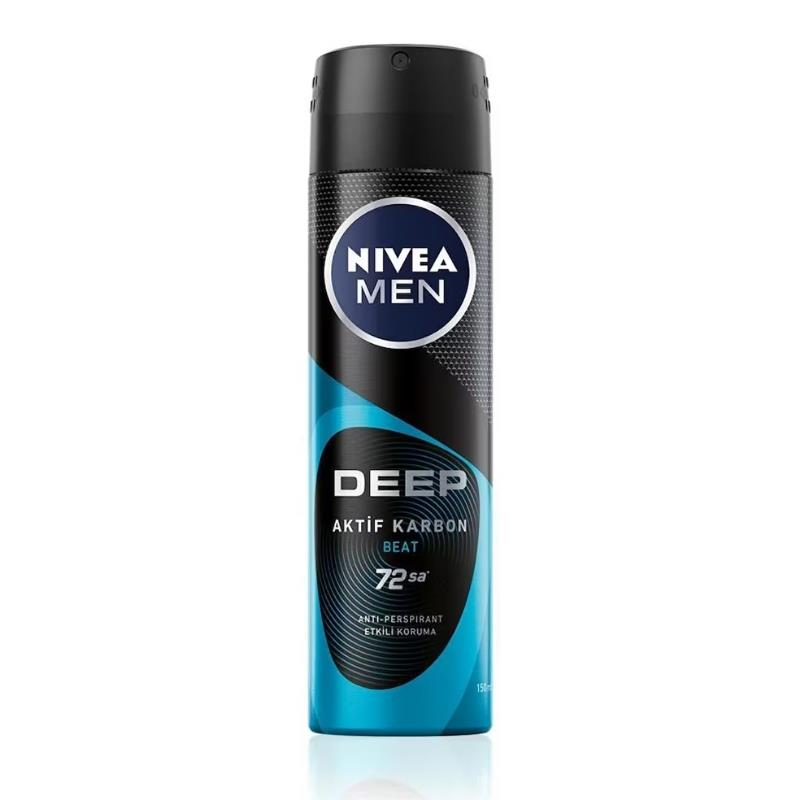 Nivea Men Erkek Sprey Deodorant Deep Beat 150 ml