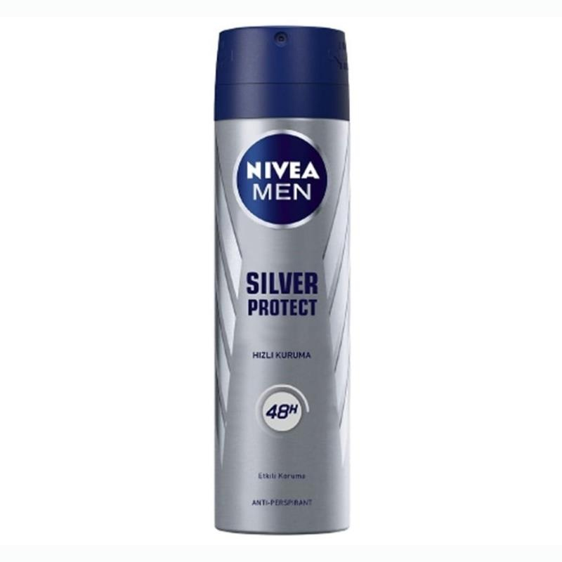 Nivea Men Sprey Deodorant Silver Protect 150 ml
