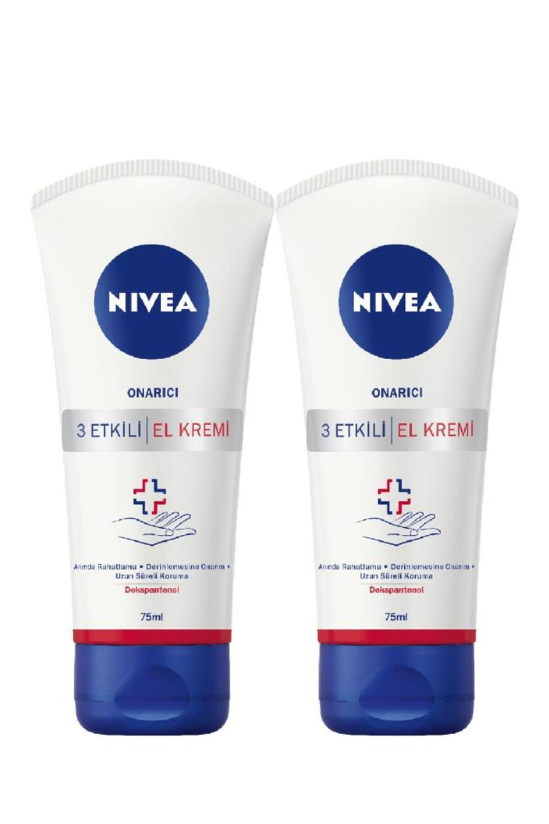 NIVEA Onarıcı El Kremi 75 ml x2