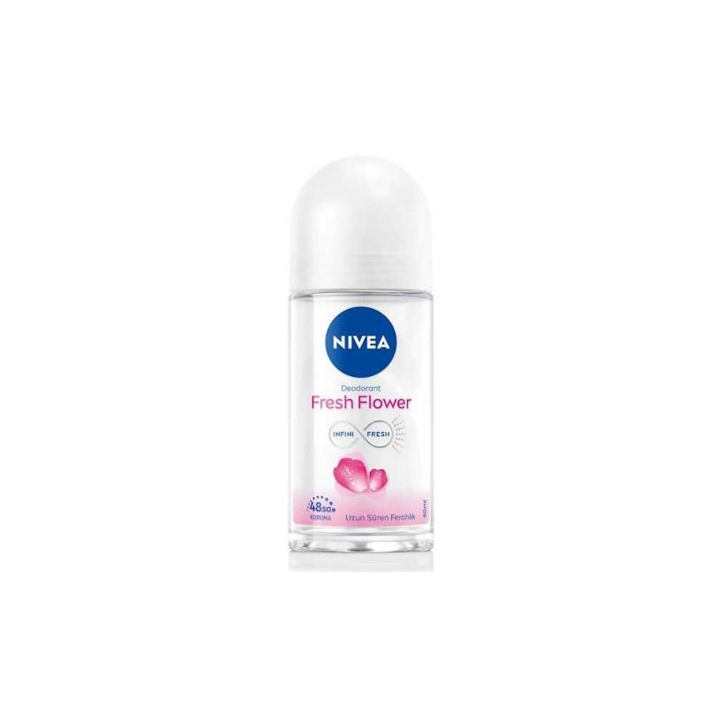Nivea Roll-On Deodorant Fresh Flower Women 50 ml