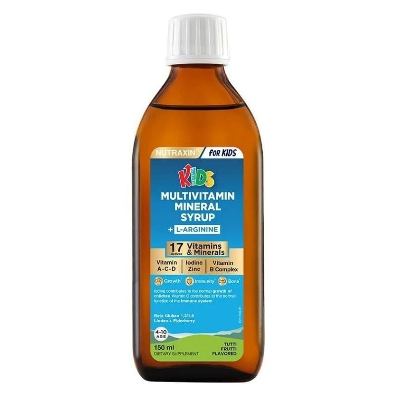 Nutraxin Multivitamin & Mineral Şurup 150 ml