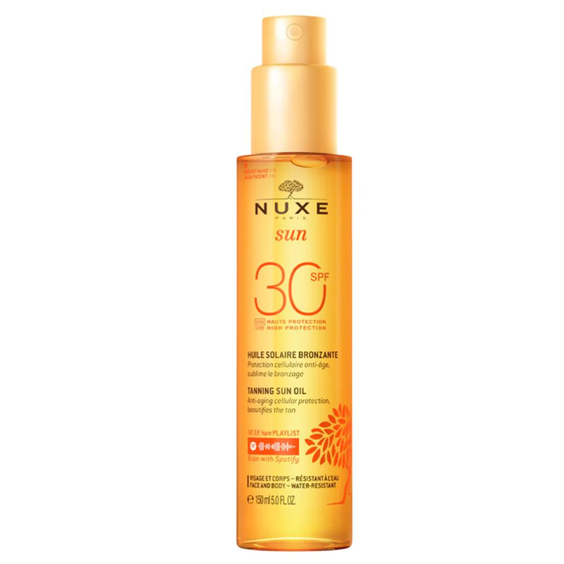 NUXE Huile Solaire SPF30 Bronzlaştırıcı Yüz ve Vücut Yağı 150 ml