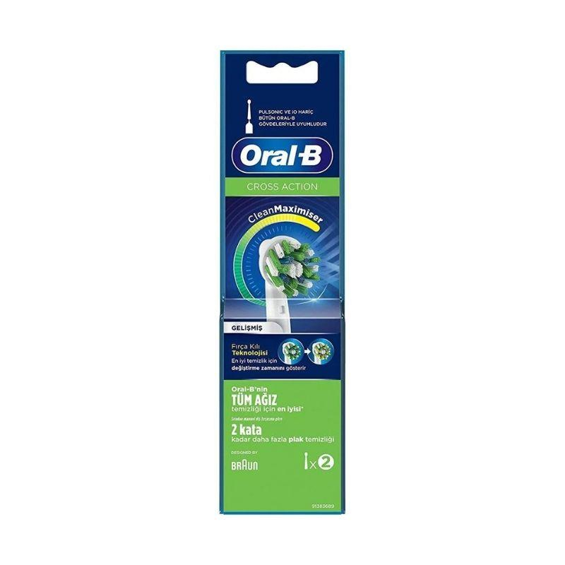 Oral-B Diş Fırçası Yedek Başlığı Cross Action 2'li