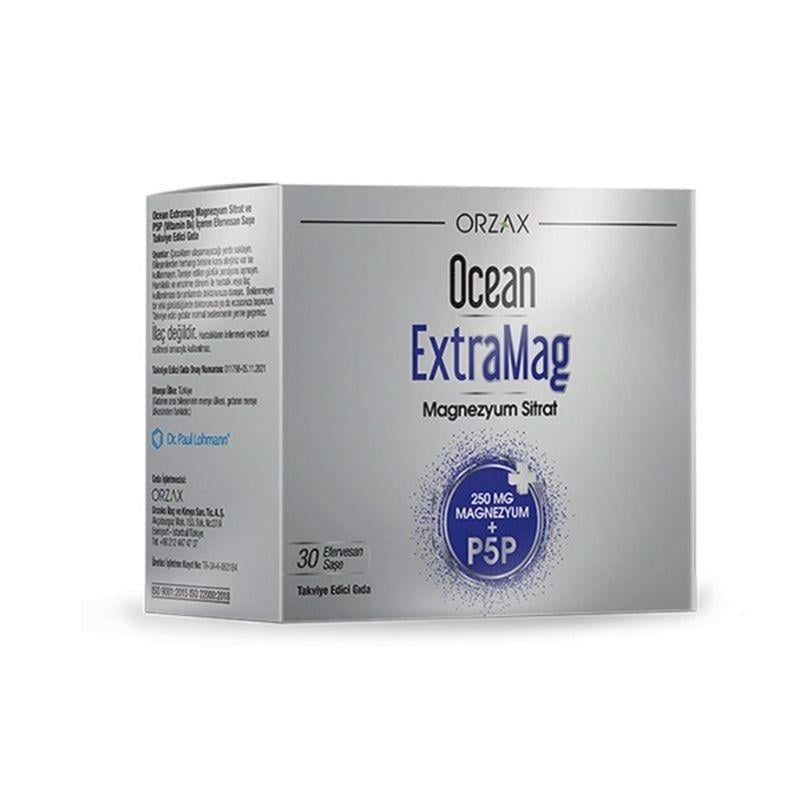 Orzax Ocean Extramag Magnezyum Sitrat 30 Saşe