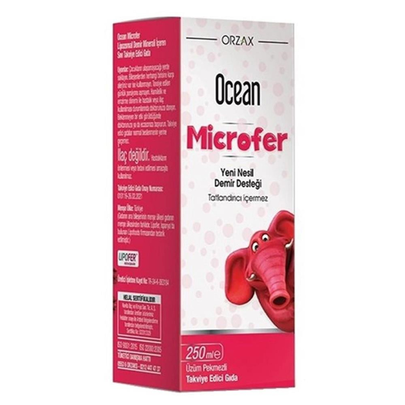 Orzax Ocean Microfer Şurup 250 ml