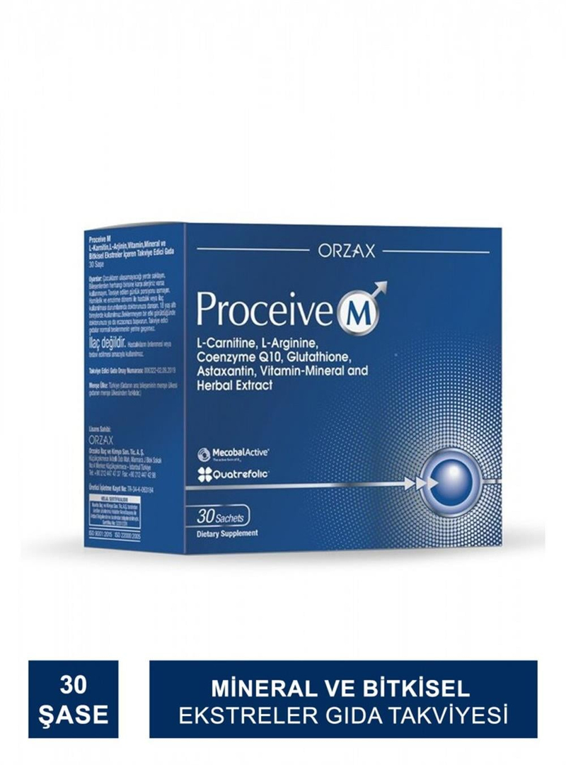 Orzax Proceive M 30 Saşe