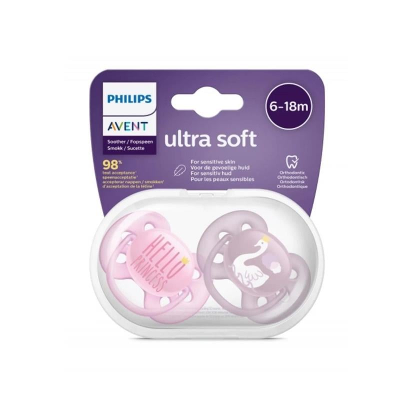 Philips Avent Ultra Soft Emzik 6-18 Ay Kız