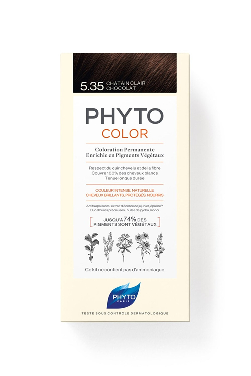 Phyto Phytocolor Bitkisel SaçBoyası 5.35- Açık Kestane Dore Akaju