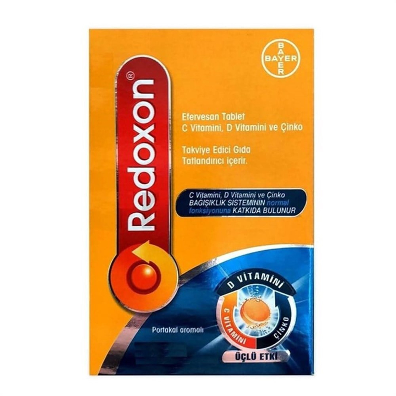 Redoxon Üçlü Etki Efervesan 30 Tablet