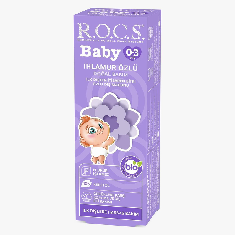 Rocs Baby 0-3 Yaş Ihlamur Özlü Diş Macunu 35ML