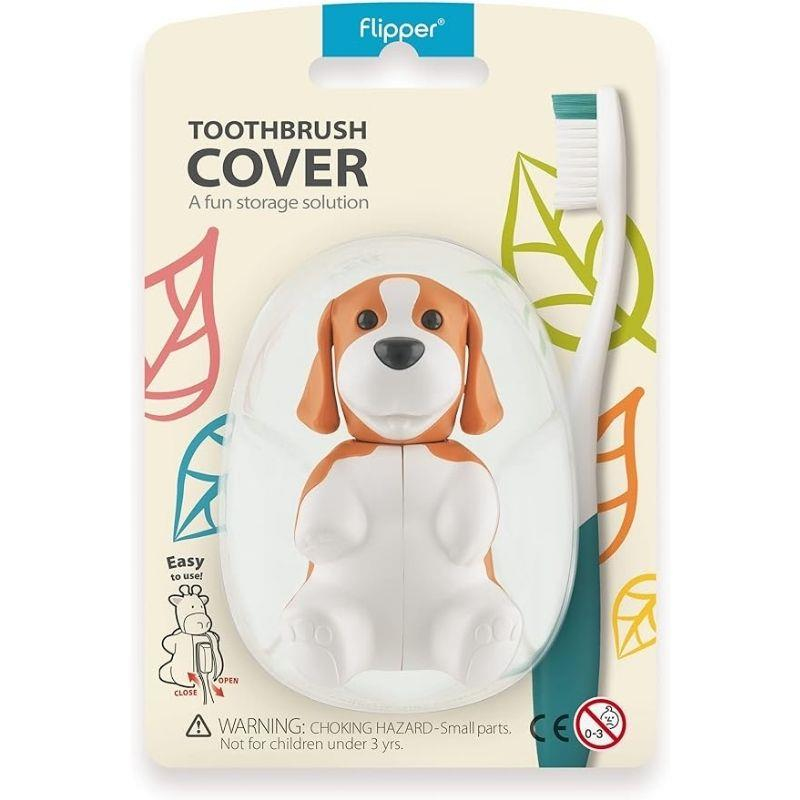 Rocs Flipper Hijyenik Diş Fırçası Kabı - Köpek