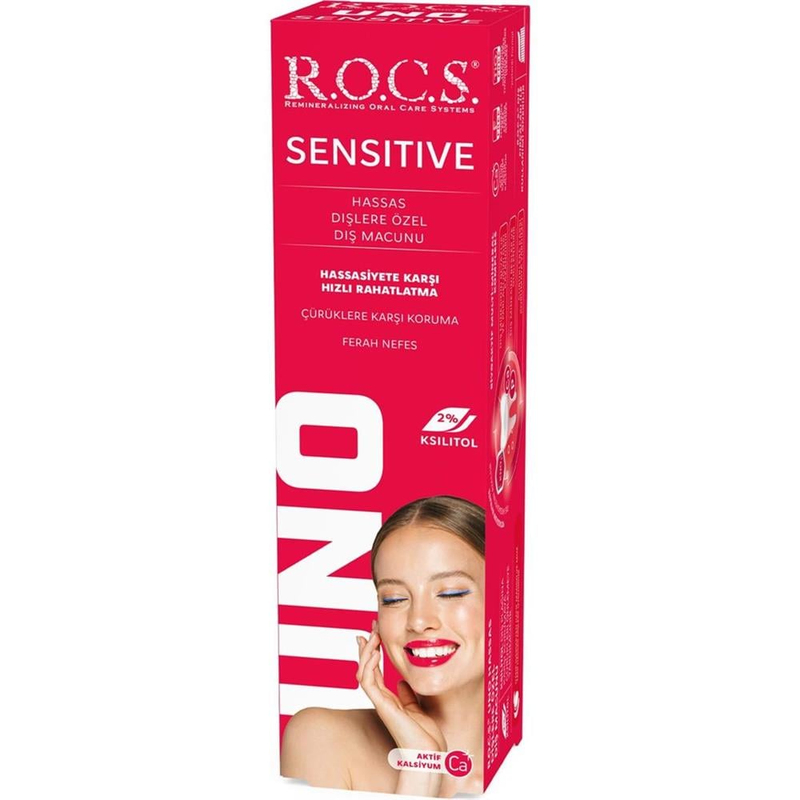 Rocs Uno Sensıtıve Diş Macunu 74 gr