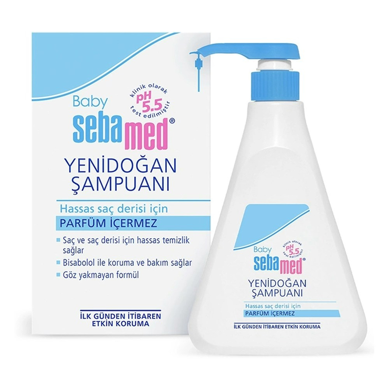 Sebamed Yenidoğan Bebek Şampuanı 500 ml
