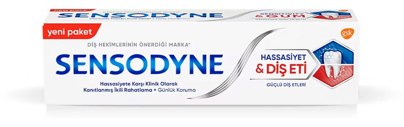 Sensodyne Hassasiyet & Diş Eti Diş Macunu 75 ml