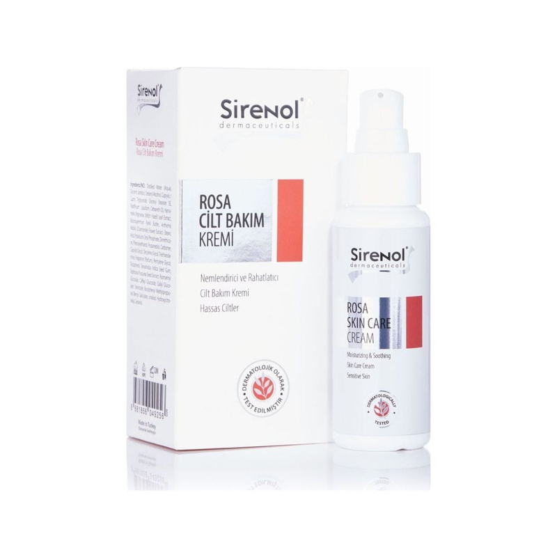Sirenol Cadı Fındığı Rosa Cilt Bakım Kremi 60 ml