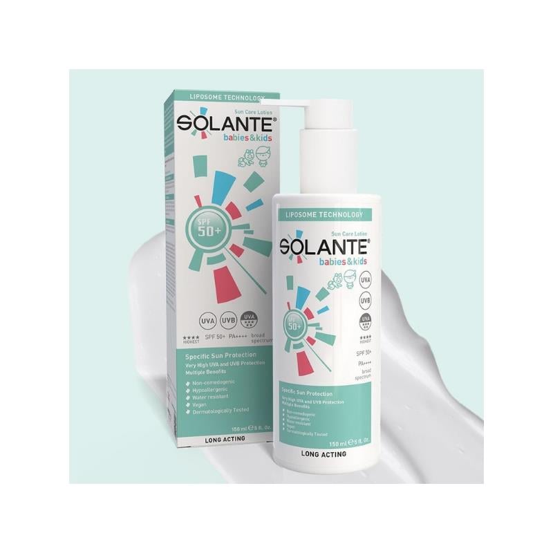 Solante Babies Kids 50SPF +Sun Care Lotion 150 ml
