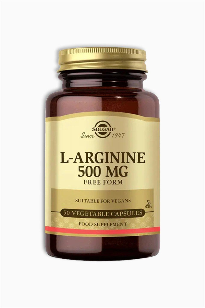 Solgar L-Arginine 500 Mg 50 Kapsül