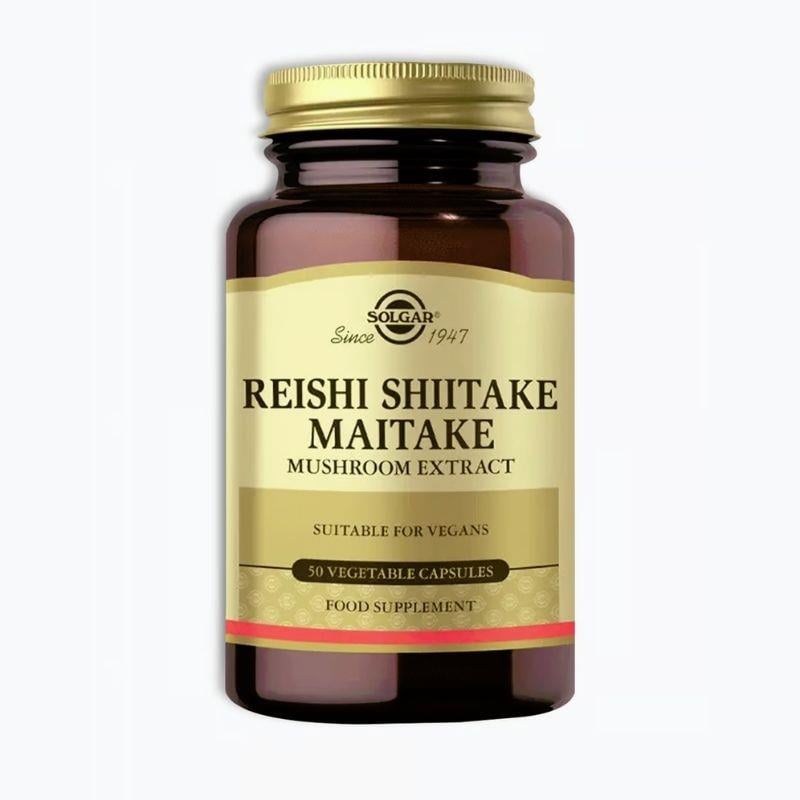 Solgar Reishi Shiıtake Maitake 50 Kapsül