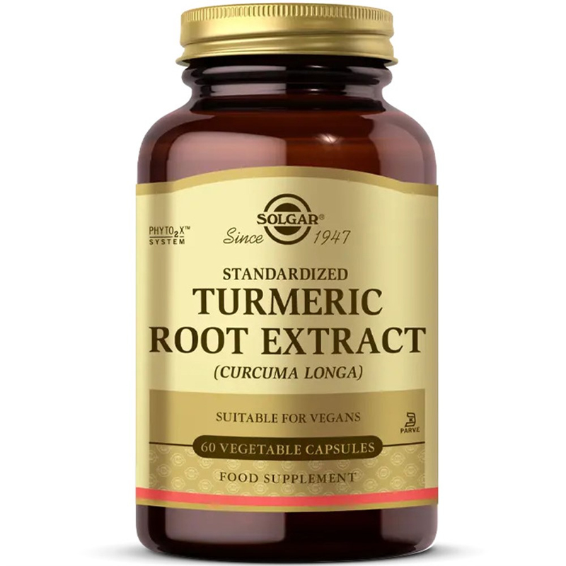Solgar Turmeric Root Extract 400 mg 60 V-Kapsül