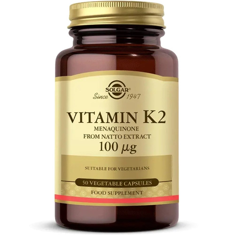 Solgar Vitamin K2 100 mcg 50 Kapsül