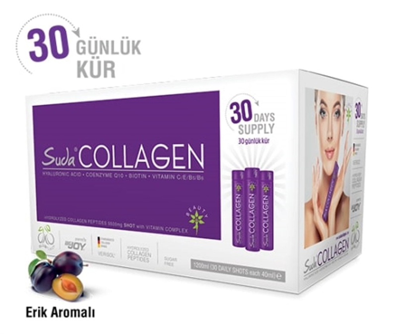 Suda Collagen Erik Aromalı 30 x 40 ml