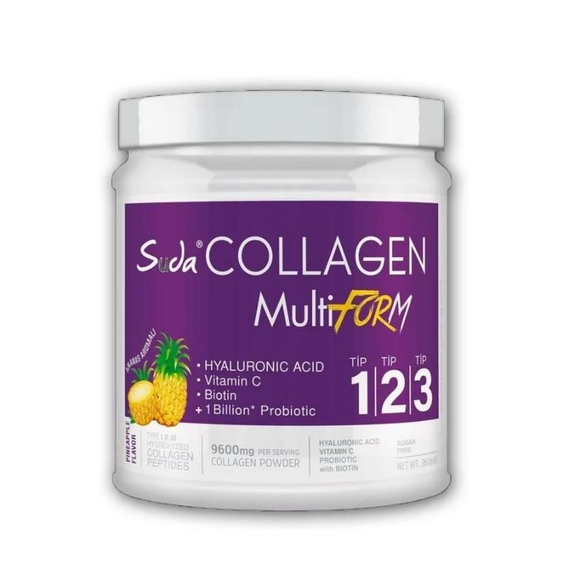 Suda Collagen Multiform Ananas Aromalı 360 gr