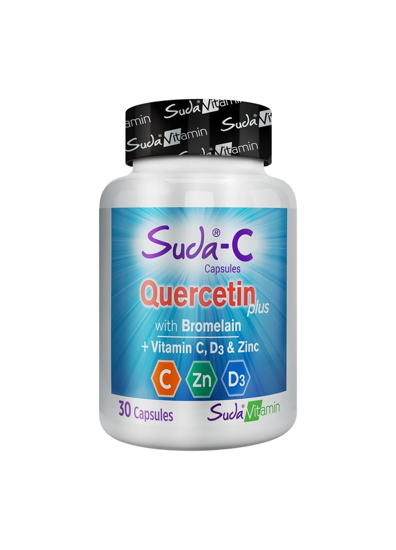Suda Vitamin C Quercetin 30 Kapsül