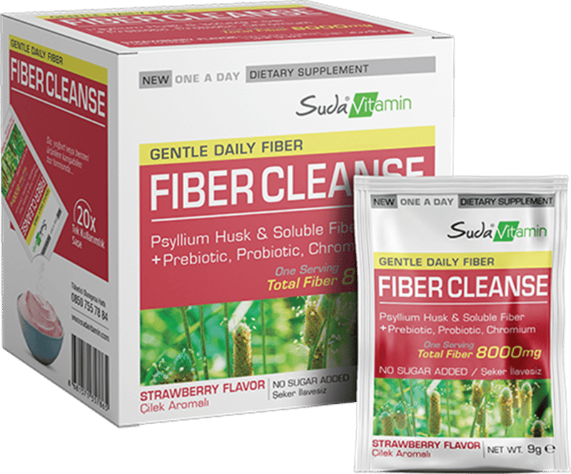 Suda Vitamin Fiber Cleanse 9gr 20'li