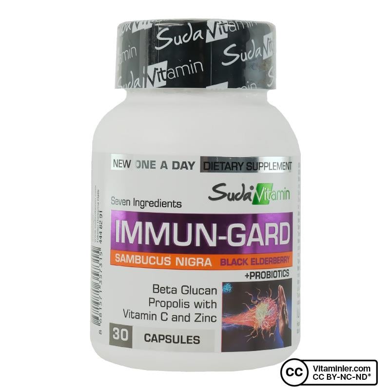 Suda Vitamin Immun Gard 30 Kapsül