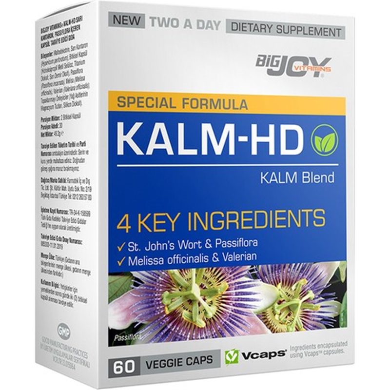 Suda Vitamin Kalm Hd Special Formula 60 Veggie Kapsül