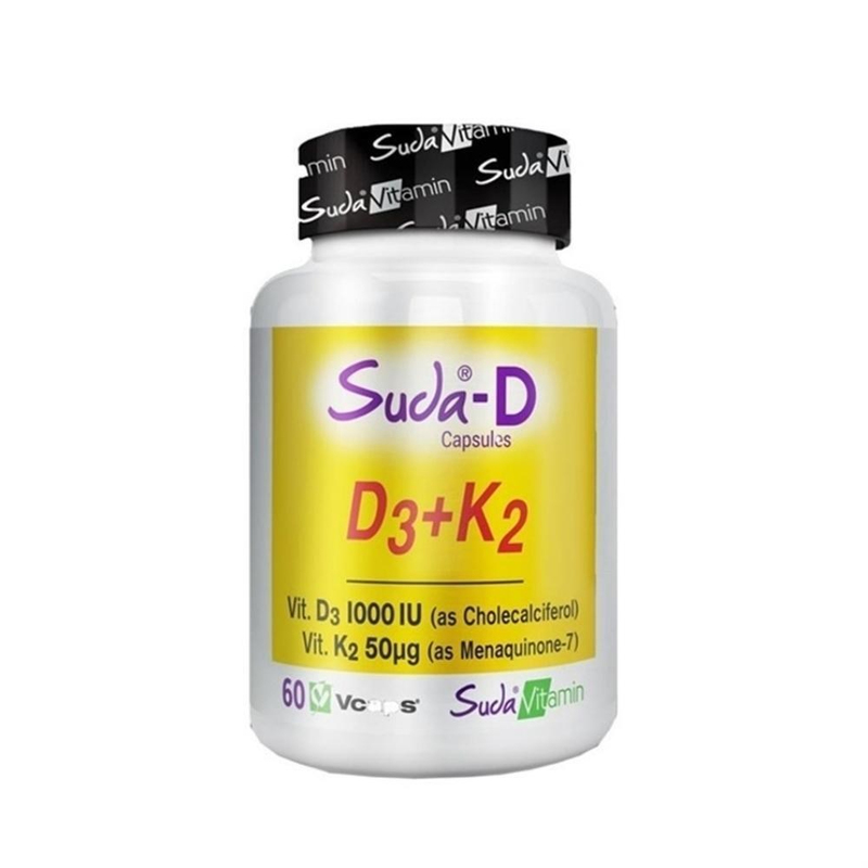 Suda Vitamin Suda D D3 + K2 60 Kapsül